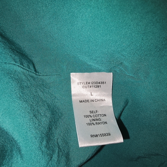 VICI Vibrant Green Patterned Sundress 100% Cotton - Picture 9 of 9